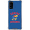 University of Kansas Jayhawks Mascot Galaxy S20 FE Clear Case